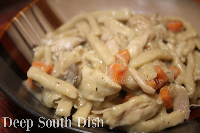 Deep South Dish: Old Fashioned Homestyle Chicken and Noodles image