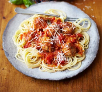 Cooking with kids: Spaghetti & meatballs with hidden veg ... image