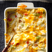 Chicken & Cheese Noodle Bake Recipe: How to Make It image