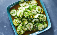 Cucumber Salad With Soy, Ginger and Garlic Recipe - NY… image