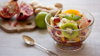 Fresh fruit salad recipe - BBC Food image