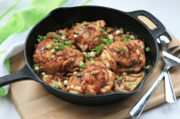 Keto Smothered Chicken Thighs Recipe | Allrecipes image