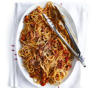 Super smoky bacon & tomato spaghetti recipe - BBC Good F… image