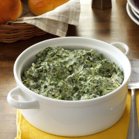Three-Cheese Creamed Spinach Recipe: How to Make It image
