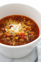 Beef, Tomato and Acini di Pepe Soup (Instant Pot, SC ... image