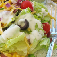 RANCH DRESSING WITH PACKET RECIPES