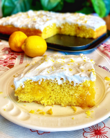 Lemon Curd Poke Cake | Allrecipes image