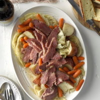 Pressure-Cooker Easy Corned Beef and Cabbage Recipe: Ho… image