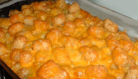TATER TOT CASSEROLE NO MEAT RECIPES
