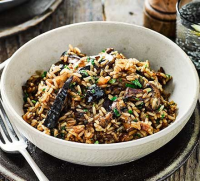Slow cooker mushroom risotto recipe | BBC Good Food image