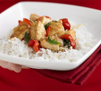 Chicken stir-fry in 4 easy steps recipe | BBC Good Food image