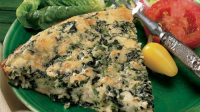 Impossibly Easy Spinach and Feta Pie - BettyCrocker.com image