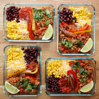 Weekday Meal-Prep Turkey Taco Bowls Recipe by Tasty image