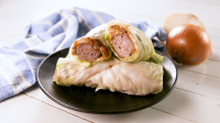 Cabbage Wrap Brats Recipe - How To Make Cabbage Wrap B… image