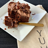 Chocolate Pudding Frosting Recipe - Light, fluffy, mousse ... image