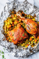 5-Ingredient BBQ Chicken Foil Packets - Skinnytaste image