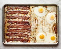 Crispy Oven Bacon and Eggs Recipe - NYT Cooking image