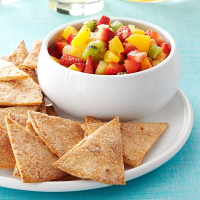 Fruit Salsa with Cinnamon Chips Recipe: How to Make It image