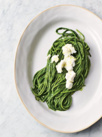 Super green spaghetti | Vegetarian spaghetti recipe image