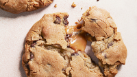 Caramel-Stuffed Chocolate Chip Cookies Recipe | Martha Stewart image