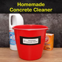 Homemade Concrete Cleaner Recipes: 7 DIY Tips for Cleaning ... image