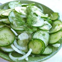 RECIPE FOR CUCUMBER SALAD WITH TOMATOES RECIPES