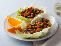 Barbecued Chinese Chicken Lettuce Wraps Recipe | Rachael ... image