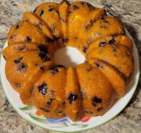 Blueberry Cream Cheese Pound Cake I Recipe | Allrecipes image