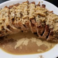 Pork Tenderloin with Dijon Marsala Sauce Recipe | Allrecipes image