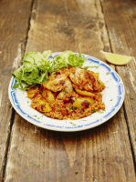 Chicken satay recipe | Jamie Oliver recipes image