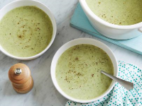 Simple Cream of Broccoli Soup Recipe | Food Network ... image