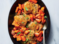 Apricot-Sage Chicken with Carrots Recipe | Cooking Light image