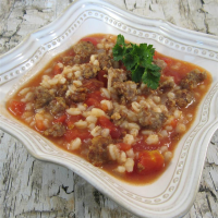 Mom's Italian Beef Barley Soup Recipe | Allrecipes image
