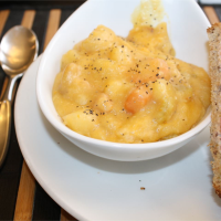 Creamy Slow Cooker Potato Cheese Soup Recipe | Allrecipes image