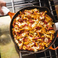 Cast Iron Baked Ziti with Charred Tomatoes | America's ... image