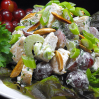 CHICKEN SALAD WITH CRANBERRIES AND ALMONDS RECIPES