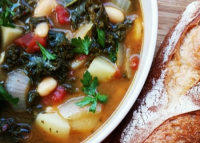 Vegetarian Kale Soup Recipe | Allrecipes image