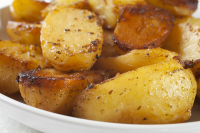 Roasted Potatoes with Garlic, Lemon, and Oregano (Patates ... image