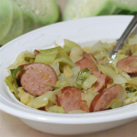 Polish Link Sausage and Cabbage Recipe | Allrecipes image