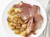Slow-Cooked Ham and Beans Recipe - Food Network image