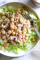 Chickpea Tuna Salad Recipe - Skinnytaste image