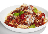 Lentil spaghetti Bolognese | Sainsbury's Recipes image
