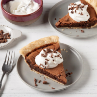 Chocolate Chess Pie Recipe: How to Make It - Taste of Home image