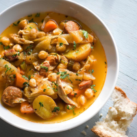 Slow-Cooker Spanish Chickpea Soup Recipe - EatingWell image