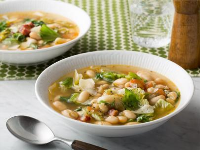 White Bean and Escarole Soup Recipe - Food Network image