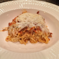 Baked Cream Cheese Spaghetti Casserole Recipe | Allrecipes image