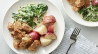 Slow-Cooker Pork Chops with Apple Butter and Potatoes ... image