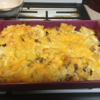 Baked Cheesy Potatoes Recipe | Allrecipes image