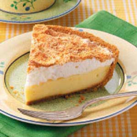 Vanilla Custard Pie Recipe: How to Make It - Taste of Home image
