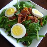 Wilted Spinach Salad Recipe | Allrecipes image